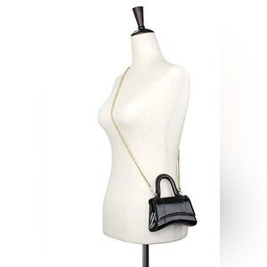 Black PVC Mini Bag